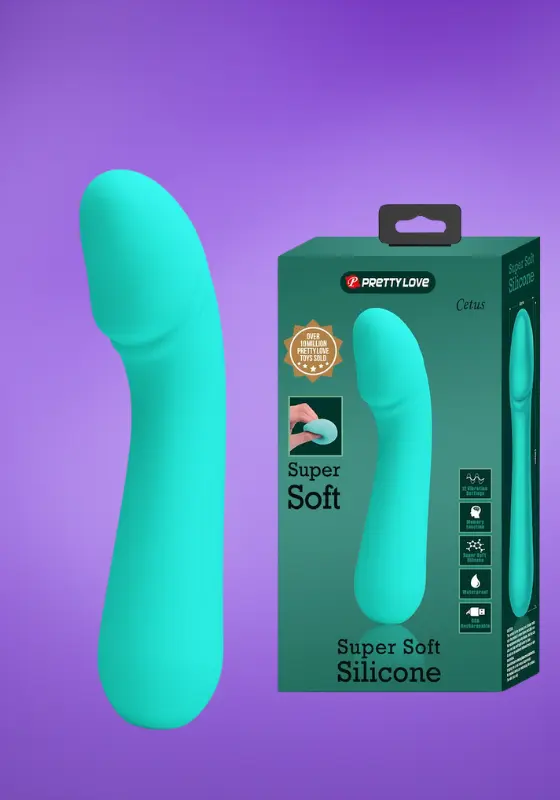 Pretty Love Cetus - Akkus,G-pont vibrátor (zöld)