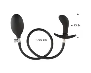 You2Toys - Pumpálható, anál tágító plug (fekete) - Image 5