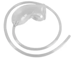 You2Toys Piss Play Sleeve - Péniszfeltét kivezető csővel (átlátszó) - Image 3