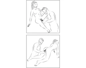 Bad Kitty - akkus LED-es hüvelytükör (fekete-átlátszó) - Image 8