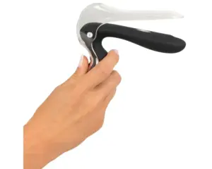 Bad Kitty - akkus LED-es hüvelytükör (fekete-átlátszó) - Image 6