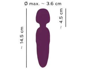 You2Toys Petite - Akkus masszírozó vibrátor (piros) - Image 5