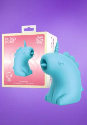Engily Ross Snowflake - Unikornisos orális kényeztető (kék)