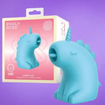 Engily Ross Snowflake - Unikornisos orális kényeztető (kék)