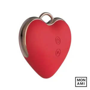 Intoyou Monami Sweetheart - Szív alakú orális kényeztető (piros) - Image 4