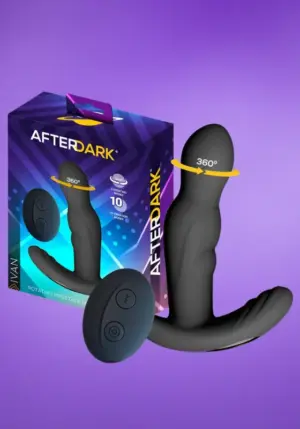 Afterdark Ivan - Forgó prosztata masszírozó távirányítóval