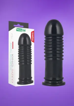 Lovetoy - Análdugó nagy méretben (fekete)