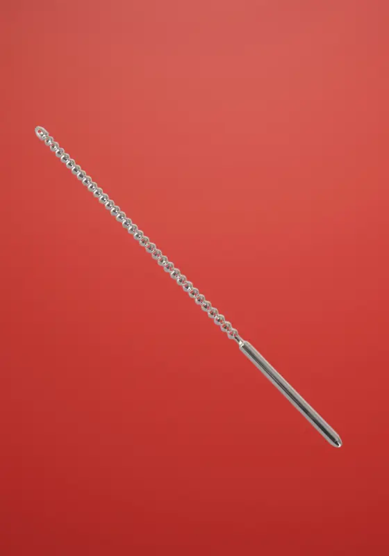 Penis Plug - Fém, gyöngyös húgycsőtágító