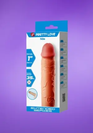 Pretty Love Nile - Péniszhosszabbító köpeny (natúr)