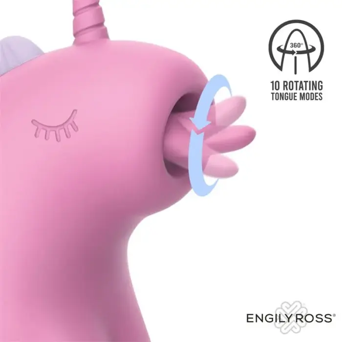 Engily Ross Cupcake - Unikornisos Stimulátor 360°-ban forgó nyelvvel - Image 3