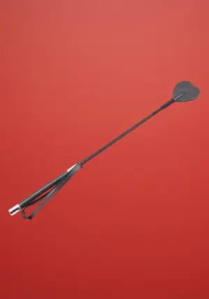 Latetobed - Szív alakú pálca (fekete) - 60cm