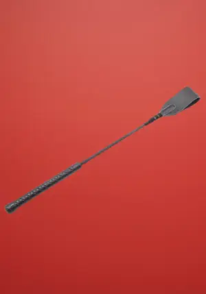 Latetobed - Klasszikus lovaglópálca (fekete) - 60cm