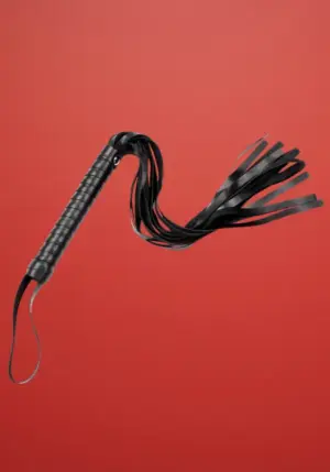Latetobed - Fekete korbács (49cm)