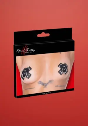 Bad KItty - piercinges bimbómatrica (fekete)