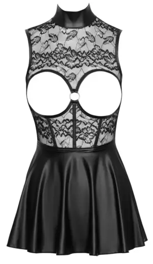 Cottelli - Nyitott ruha, csipkebetéttel S - Image 4