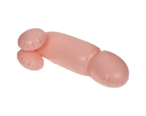 Cock Fighting - felfújható felcsatolható pénisz (natúr) - Image 2