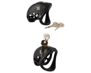 You2Toys - péniszketrec péniszpluggal (fekete) - Image 4