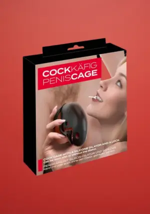 You2Toys - péniszketrec péniszpluggal (fekete)