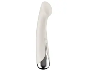 Satisfyer Spinning G-Spot 1 - forgó fejes G-pont vibrátor (bézs) - Image 3