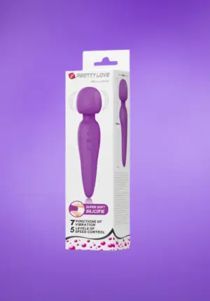 Pretty Love Meredith - Akkus masszázsvibrátor (lila)